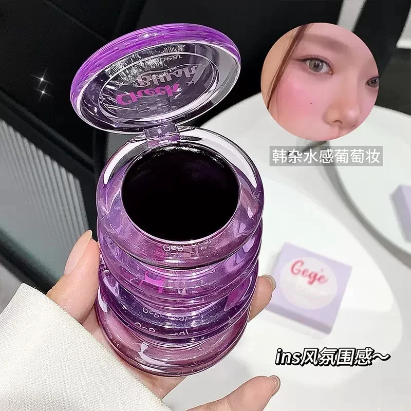 رژگونه ژله‌ای رز سیاه Gege Bear