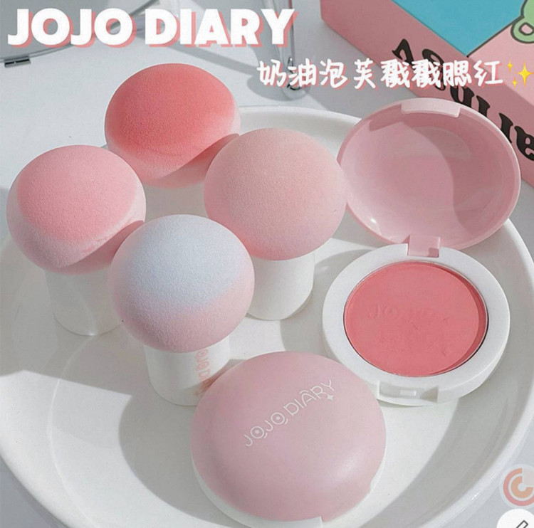 ست رژگونه قارچی از برند جوجو دایری Jojo diary