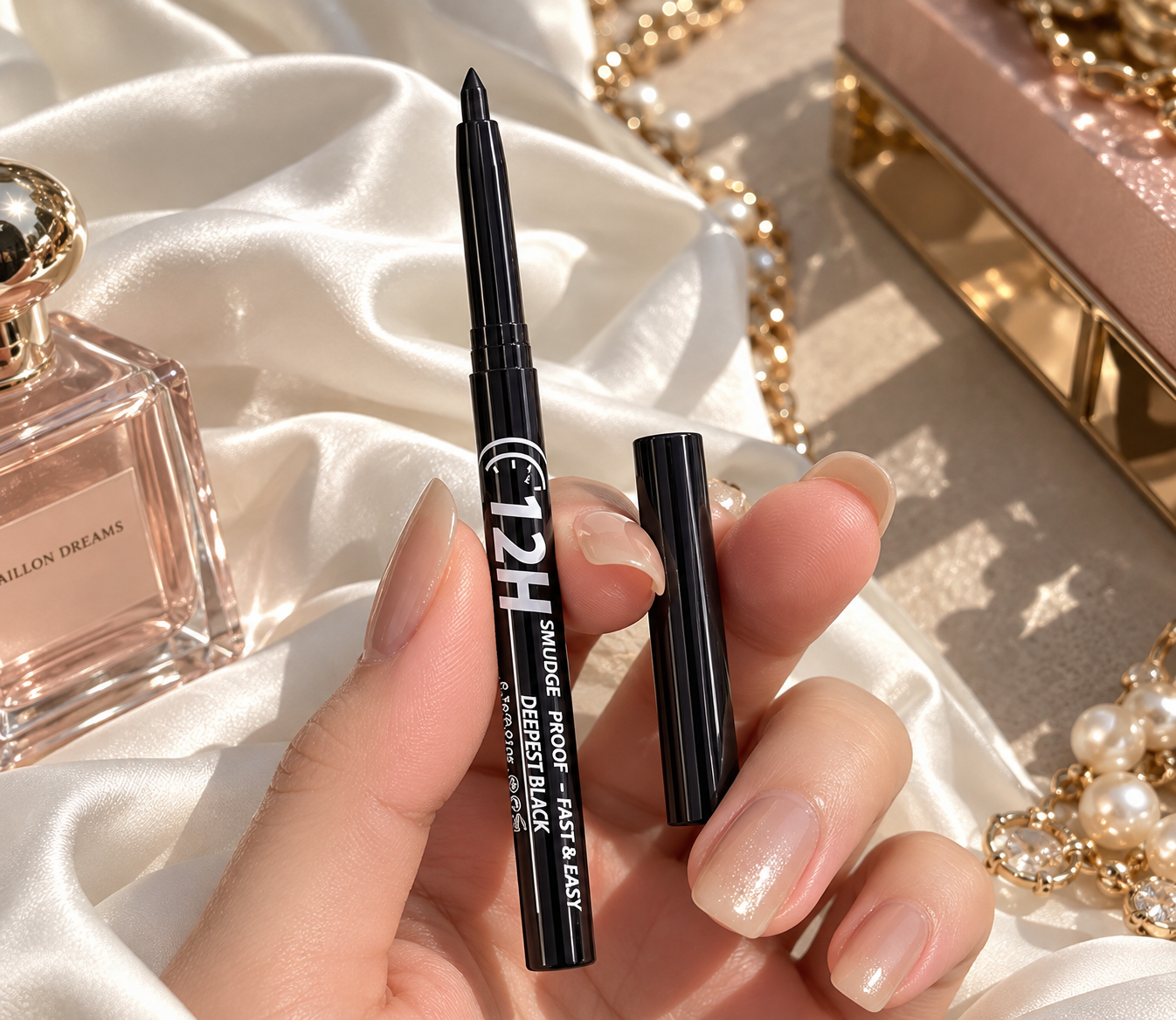 مداد چشم مشکی ضدآب گابرینی مدل The Color Max Kajal شماره 006